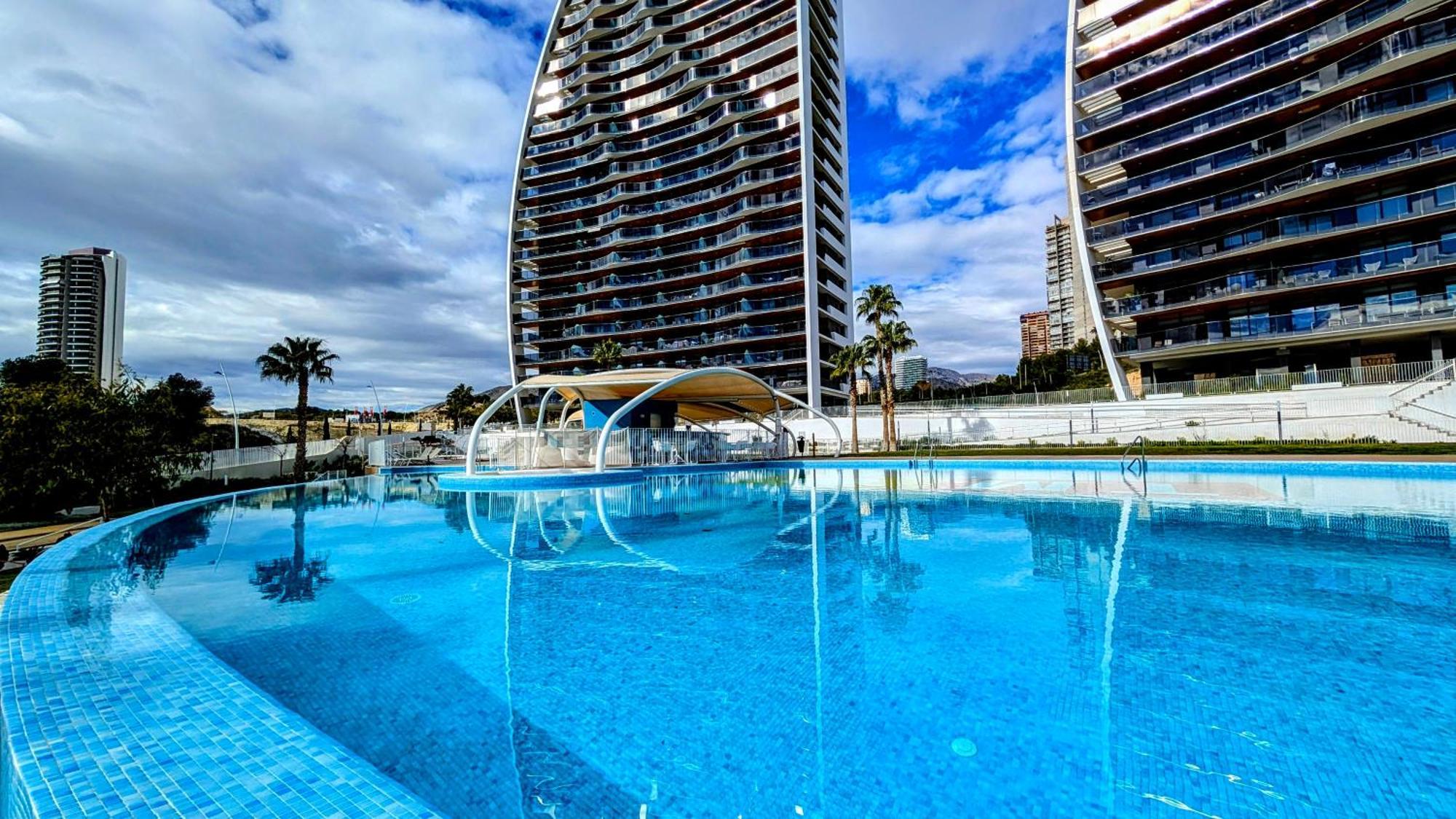 Sunset Waves Wow Apartment Benidorm Buitenkant foto